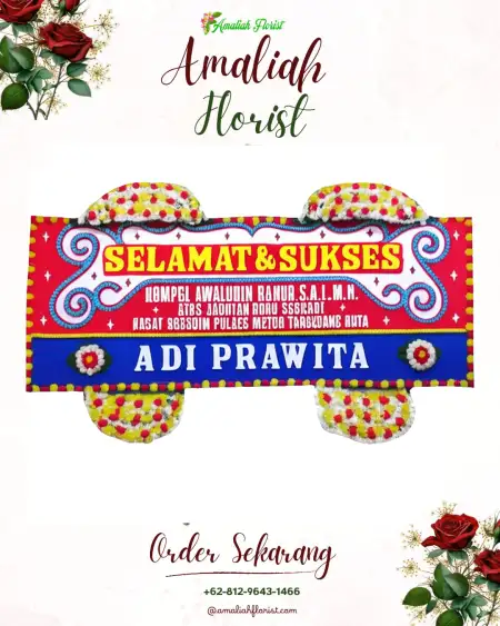 Papan Bunga Ucapan Selamat Reba Tinggi